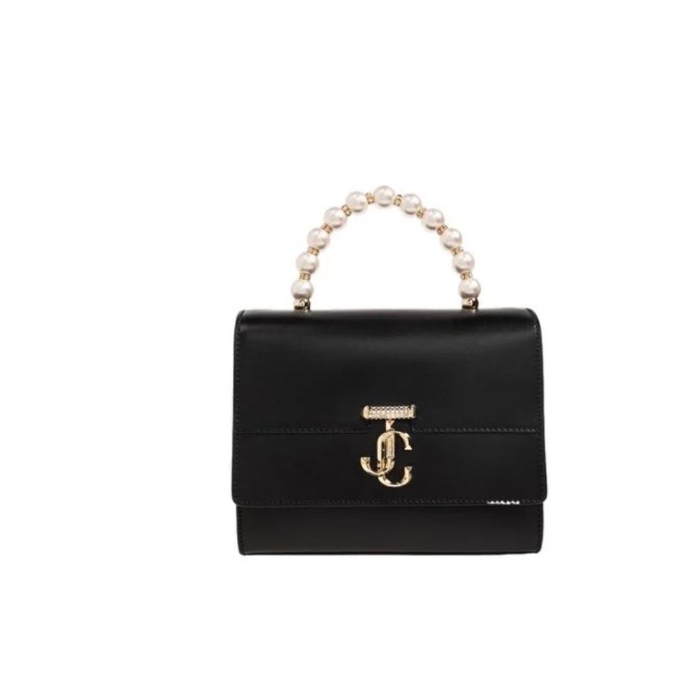 Jimmy Choo Pearl Strap leather shoulder bag